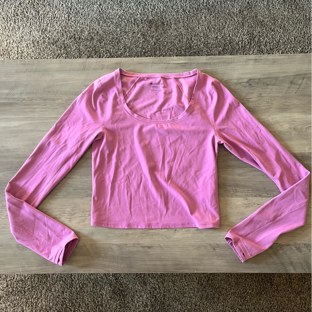 Athleta Transcend Top Size Small Lotus Color
